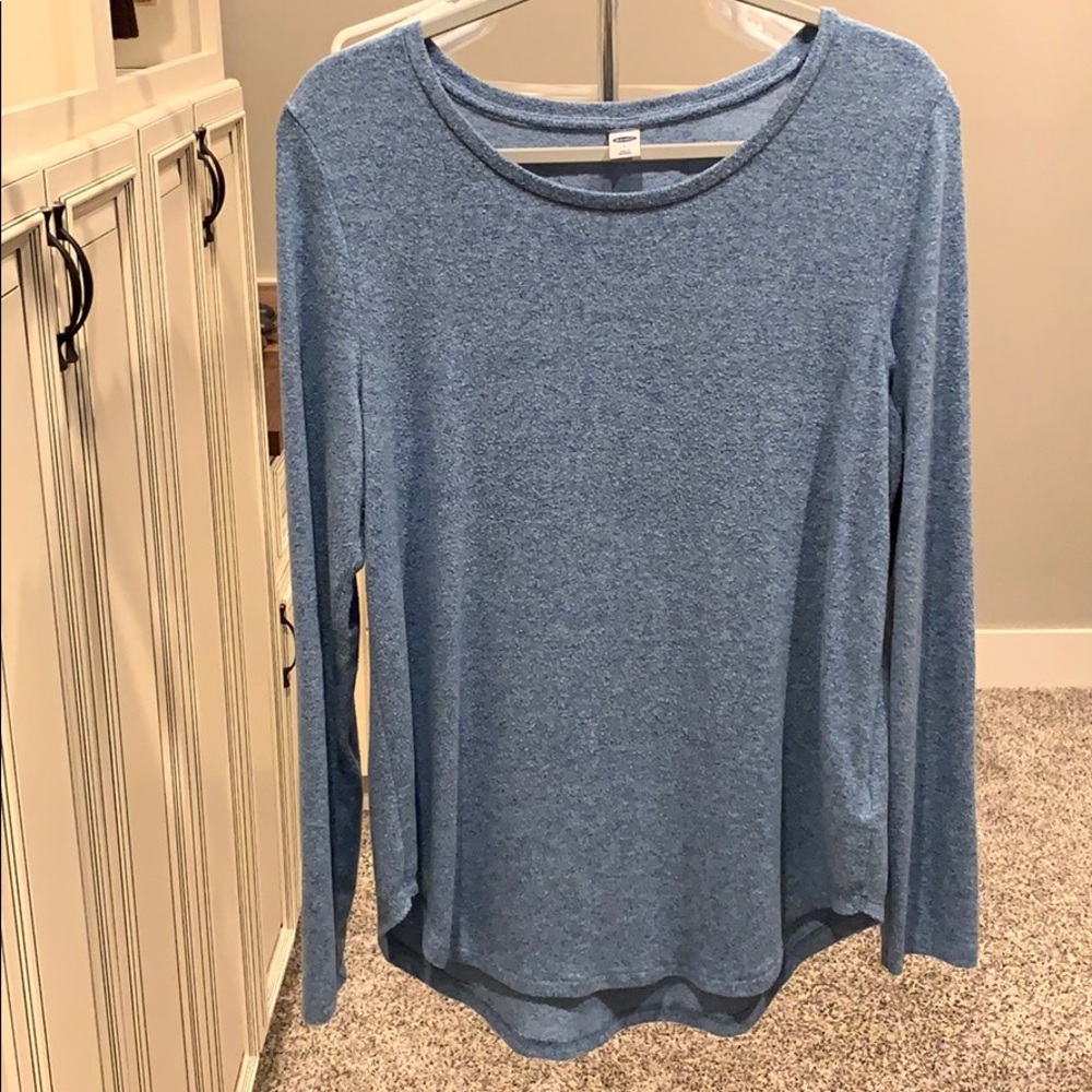 Old Navy Blue Knit Pullover